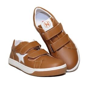 Naturino Minds VL sneakers cognac/zucca leather size EU 31/ US 13